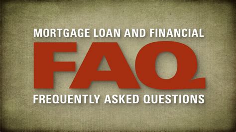 Loans Frequently Asked Questions